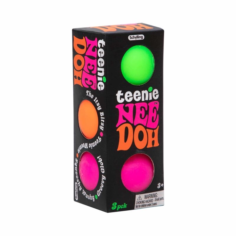 Teenie NeeDoh 3 pack of mini stress balls
